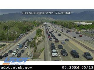 I-80 WB @ State St / US-89 / MP 123.28, SSL - Utah