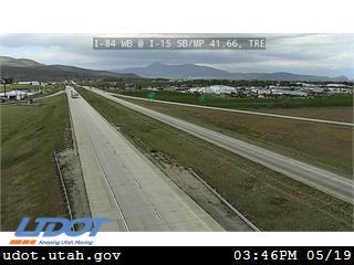 I-84 WB @ I-15 SB / MP 41.66, TRE - Utah