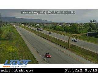 Legacy Pkwy / SR-67 NB @ 200 S / MP 11.4, FRM - Utah