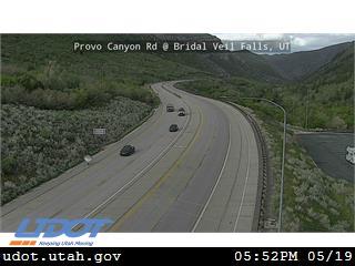 Provo Canyon Rd / US-189 @ Bridal Veil Falls / MP 11.15, UT - Utah