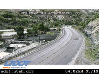 Provo Canyon Rd / US-189 @ Canyon View Park / MP 8.46, PVO - Utah