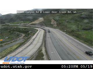 Provo Canyon Rd / US-189 @ Lower Deer Creek Rd / MP 17.14, WA - Utah