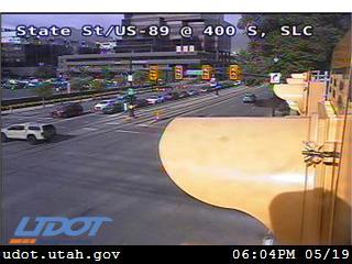 State St / US-89 @ 400 S / University Blvd / SR-186, SLC - Utah