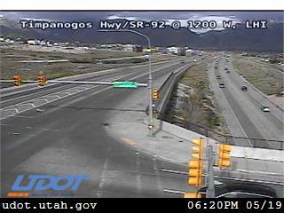Timpanogos Hwy / 3500 N / SR-92 @ Morning Vista Rd / 1200 W, LHI - Utah