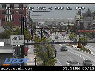 University Ave / US-189 @ 500 N, PVO - Utah