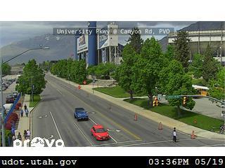 University Pkwy / 1650 N @ Canyon Rd / 150 E, PVO - Utah