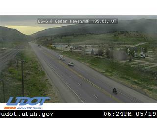 US-6 @ Cedar Haven / Sheep Creek Rd / MP 195.08, UT - Utah