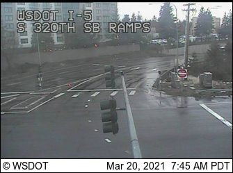 I-5 at MP 143.8: S 320th St, Ramps - USA