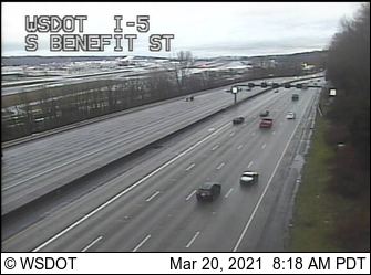 I-5 at MP 158.8: S Benefit St - USA