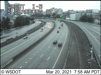 I-5 at MP 164.6: S Dearborn St - USA