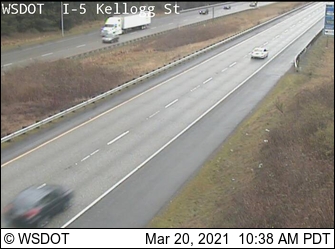 I-5 at MP 250.3: South of Old Fairhaven Parkway NB - Washington