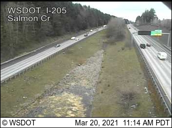 I-205 at MP 36.1: Salmon Creek - Washington