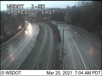 I-90 at MP 7.8: Shorewood - Washington