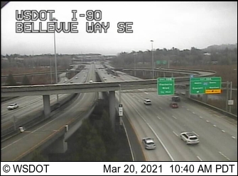 I-90 at MP 9.2: Bellevue Way SE - Washington