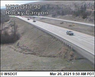 I-90 at MP 96.2: Rocky Canyon - USA