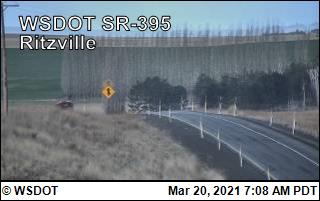 I-90 at MP 220: US 395 Interchange @ Ritzville (8) - Washington