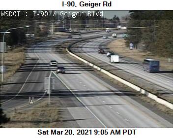 I-90 at MP 276.2: Geiger Rd. - Washington