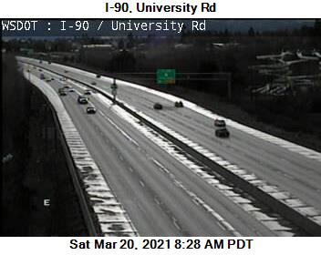 I-90 at MP 288.8: University - Washington