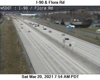I-90 at MP 293: Flora Rd - USA