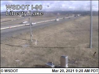 I-90 at MP 296: Liberty Lake (1) - Washington