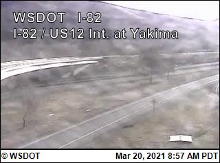 I-82 at MP 31.28: US 12 Interchange @ N. Yakima - USA