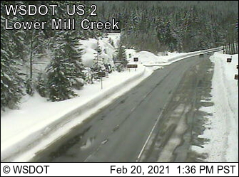 US 2 at MP 70.5: Lower Mill Creek - Washington