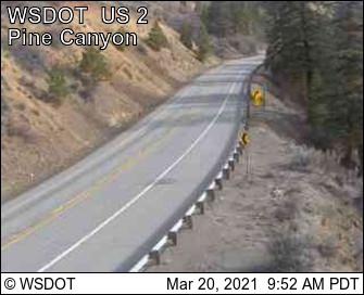 US 2 at MP 144.6: (View West) - Washington
