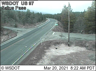 US 97 at MP 27.1: Satus Pass - Washington