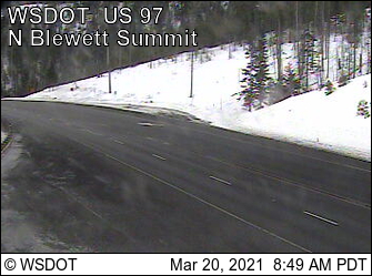 US 97 at MP 163.8: Blewett Pass Summit - Washington