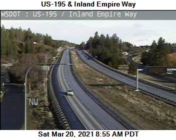US 195 at MP 94.3: Inland Empire Way - Washington