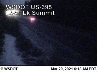 US 395 at MP 188.1: Loon Lake Summit (4) - Washington
