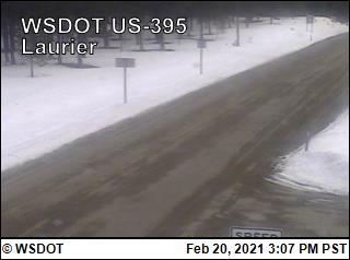 US 395 at MP 270.1: Laurier (4) - Washington