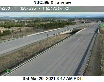 US 395 NSC at MP 163.4: NSC 395 & Fairview - Washington