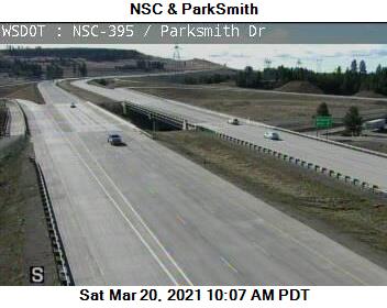 US 395 NSC at MP 164.5: NSC 395 & Parksmith - Washington