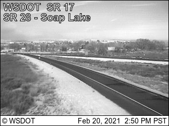 SR 17 at MP 75.4: Soap Lake - Washington