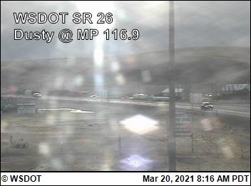 SR 26 at MP 116.9: Dusty (2) - Washington