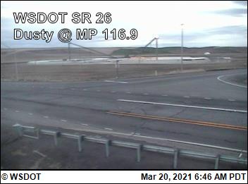 SR 26 at MP 116.9: Dusty (6) - Washington