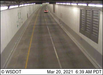 SR 99 at MP 32.2: NB Tunnel, North end - USA