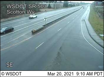 SR 503 at MP 7.3: Scotton Way - Washington