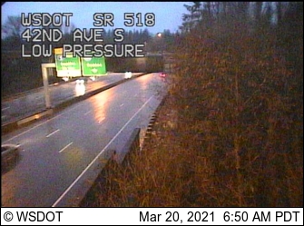 SR 518 at MP 2.9: 42nd Ave S - USA