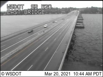 SR 520 at MP 3.4: East Bridge - Washington