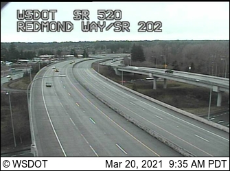 SR 520 at MP 12.8: Redmond Way - Washington