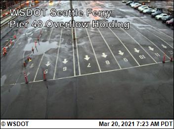 WSF Seattle Ferry Pier 48 Overflow Holding - Washington