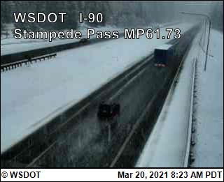 I-90 at MP 61.7 Stampede Pass - Washington