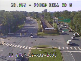 Rockville Pike(MD-355) @ Pooks Hill Rd (2221) - USA