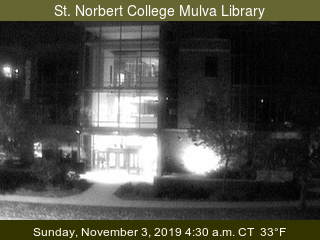Mulva Library - looking west - Wisconsin