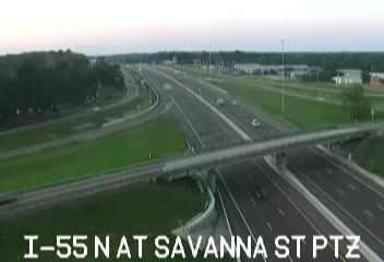 I-55 North at Savanna PTZ - I-55 south north at Savanna towards I-20/Jackson. (N - 021508) - USA