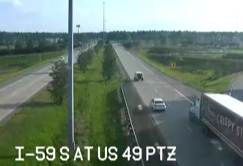 I-59 South at US 49 PTZ -  (S - 030306) - USA