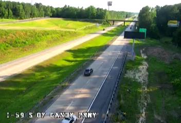 I-59 S of Evelyn Gandy Pkwy - I-59 south of Evelyn Gandy Pkwy towards US 49/Hattiesburg. (S - 031403) - USA