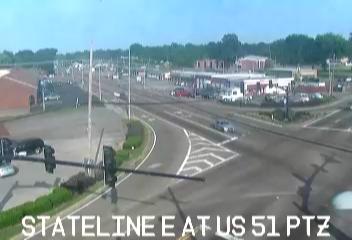 Stateline Rd E at US 51 PTZ -  (E - 040305) - USA